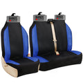 PREMIUM BLUE PATCH FABRIC VAN SEAT COVERS 2+1