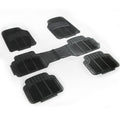 HEAVYDUTY UNIVERSAL DURABLE RUBBER CAR FLOOR MATS 5 PIECE